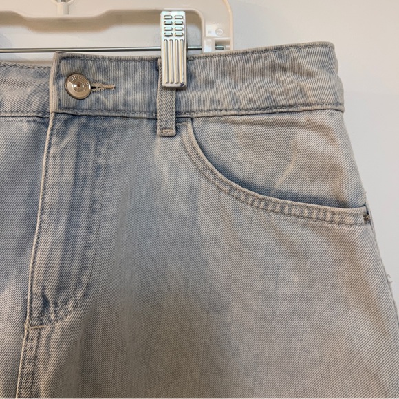 Pale Blue 💙 high waisted denim skirt- Divided - Picture 10 of 13